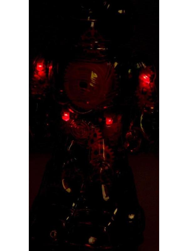 Музыкальный робот «Робби», русское озвучивание, световые эффекты, цвет фиолетовый