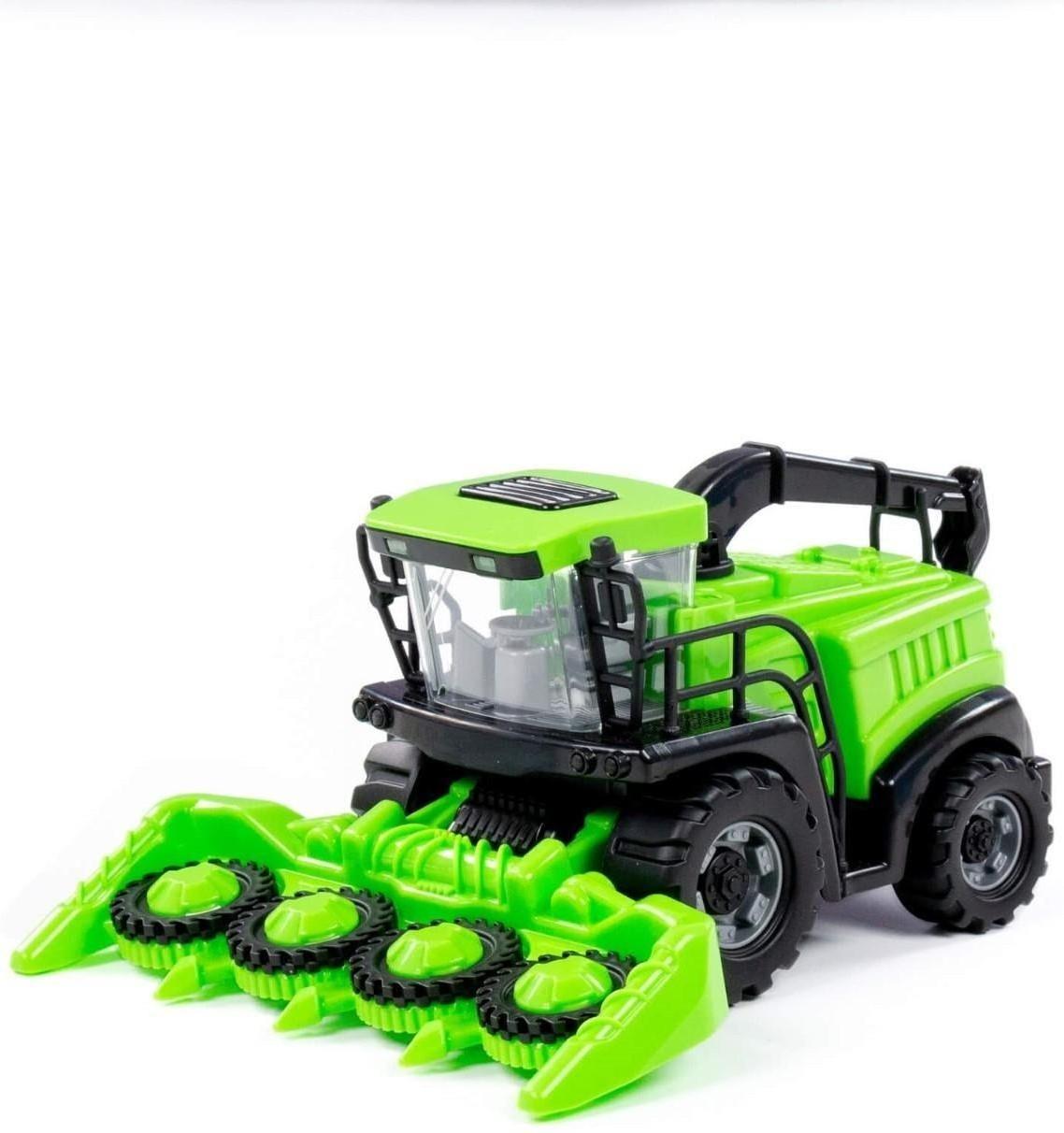 Комбайн «Полесье №2» инерционный, цвет зелёный