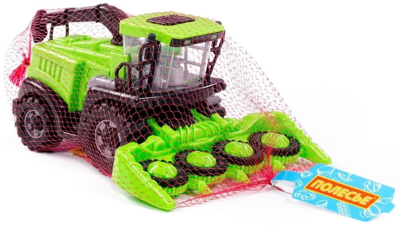 Комбайн «Полесье №2» инерционный, цвет зелёный