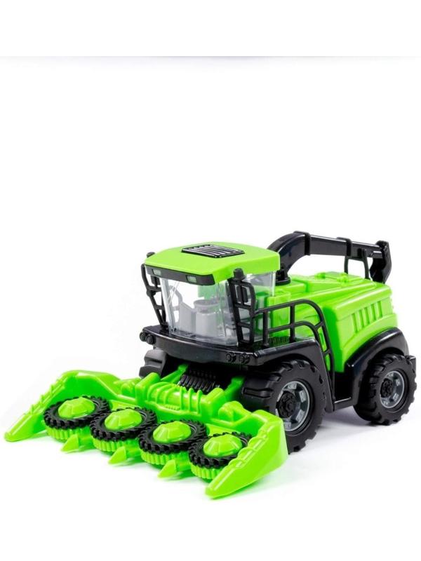 Комбайн «Полесье №2» инерционный, цвет зелёный