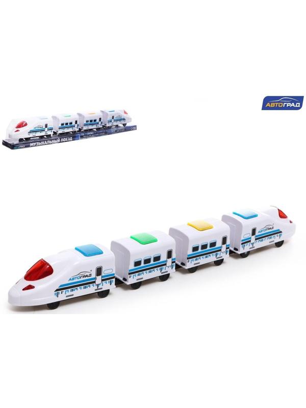 Поезд «Скорый», русская озвучка, работает от батареек, световые и звуковые эффекты