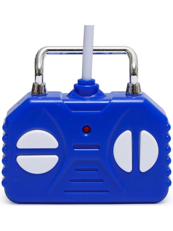 Машина-перевёртыш радиоуправляемая «Трюк», работает от батареек, световые эффекты, цвет синий