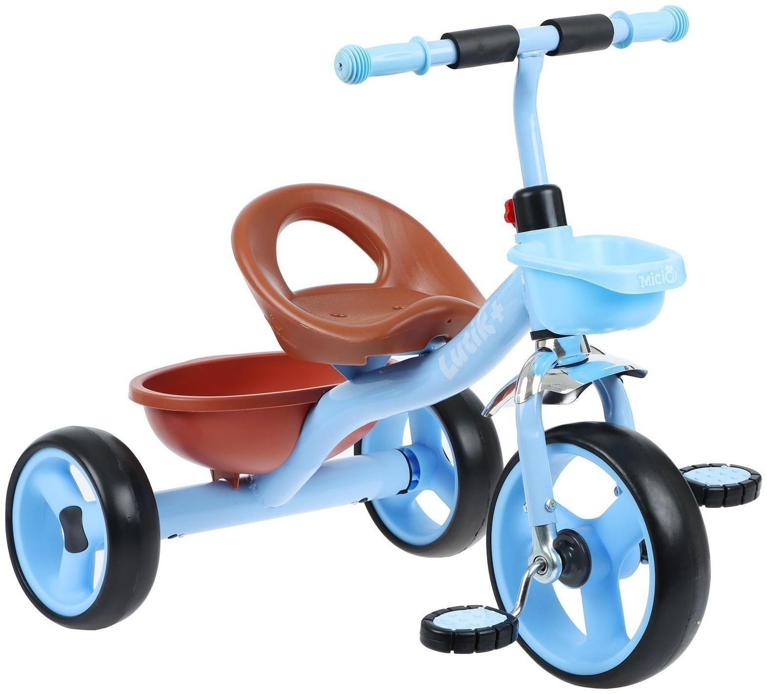 Велосипед трехколесный Micio Lutic, цвет голубой