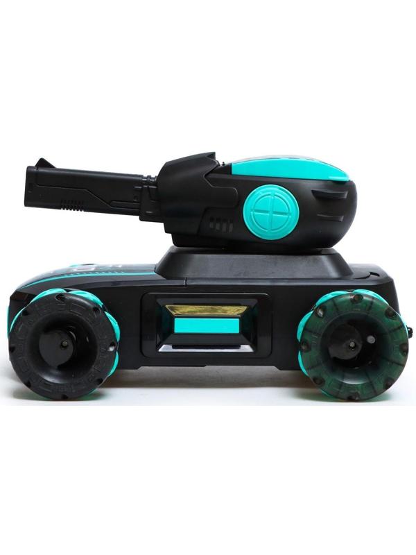 Танк радиоуправляемый Fighter, 4WD, управление жестами, стреляет гелевыми пулями, цвет чёрно-зелёный