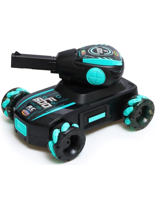 Танк радиоуправляемый Fighter, 4WD, управление жестами, стреляет гелевыми пулями, цвет чёрно-зелёный