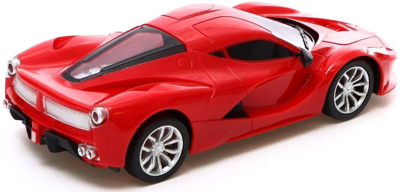 Машина радиоуправляемая «СпортКар», работает от батареек, цвет красный