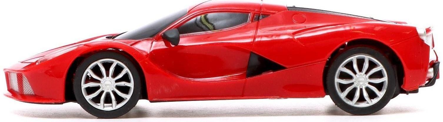 Машина радиоуправляемая «СпортКар», работает от батареек, цвет красный