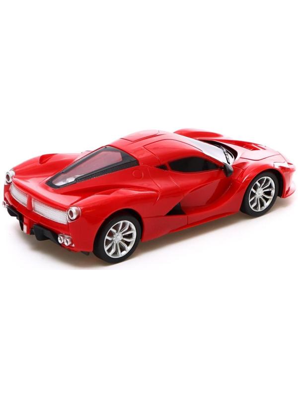 Машина радиоуправляемая «СпортКар», работает от батареек, цвет красный