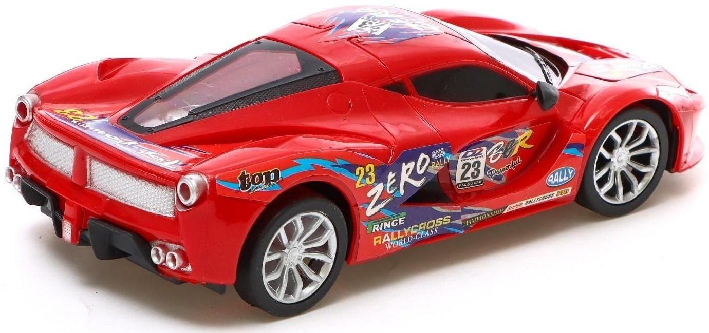 Машина радиоуправляемая «СпортКар», работает от батареек, цвет красный
