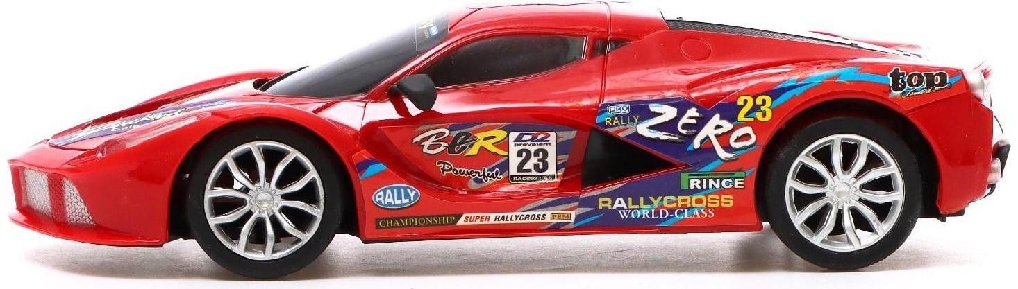 Машина радиоуправляемая «СпортКар», работает от батареек, цвет красный