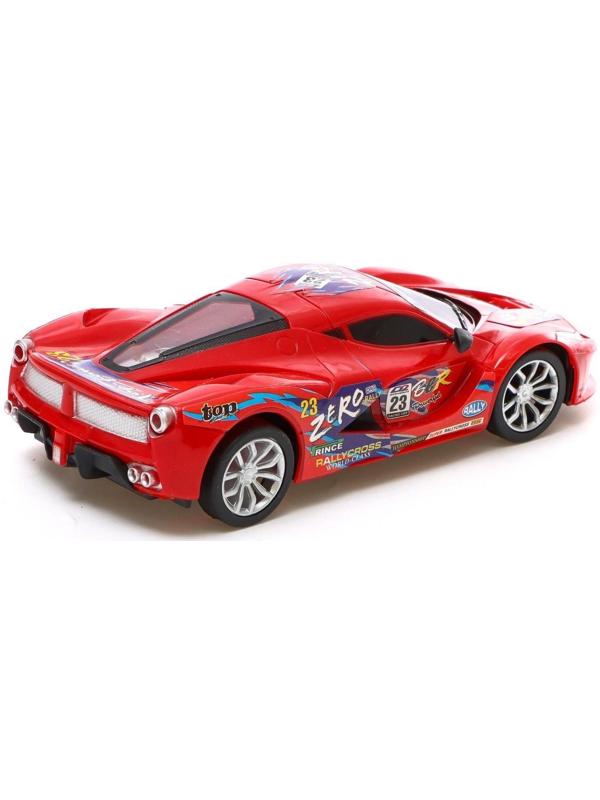 Машина радиоуправляемая «СпортКар», работает от батареек, цвет красный
