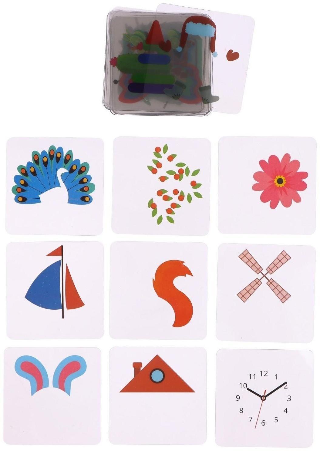 Развивающая игра IQ-лото «Мамы и малыши»