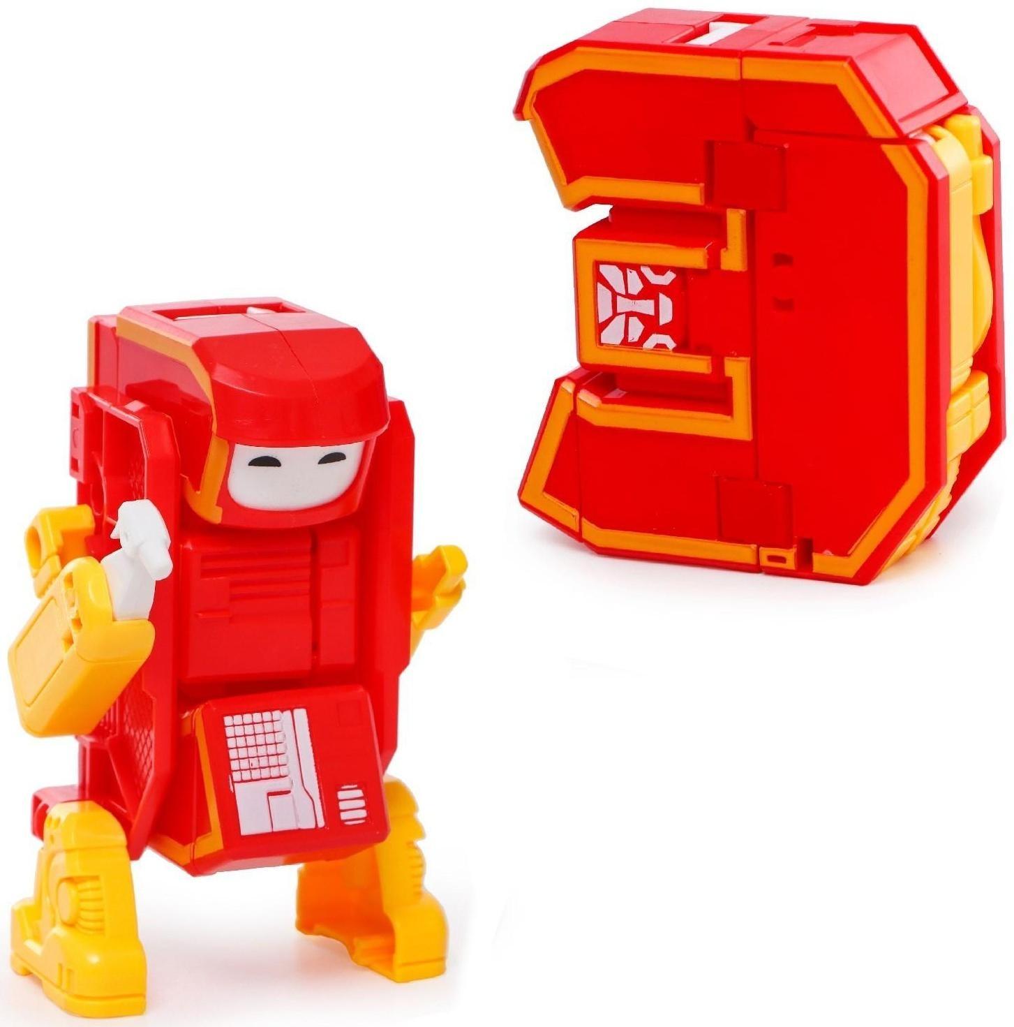 Набор роботов «Алфавит» D622-H315, трансформируются, 7 штук, собираются в 1 робота