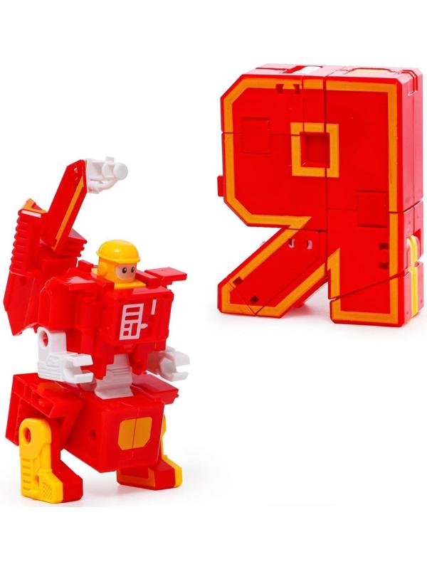 Набор роботов «Алфавит» D622-H315, трансформируются, 7 штук, собираются в 1 робота