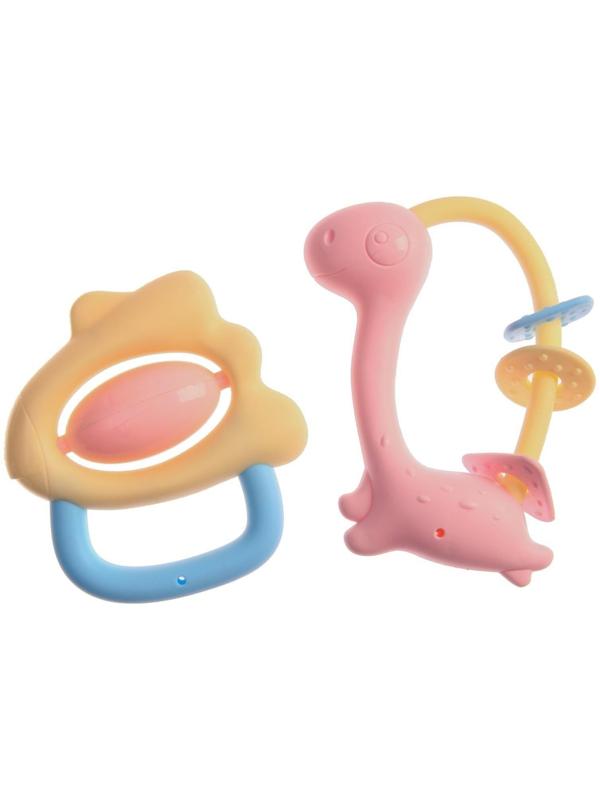 Набор погремушек «Динозаврики», 6шт.