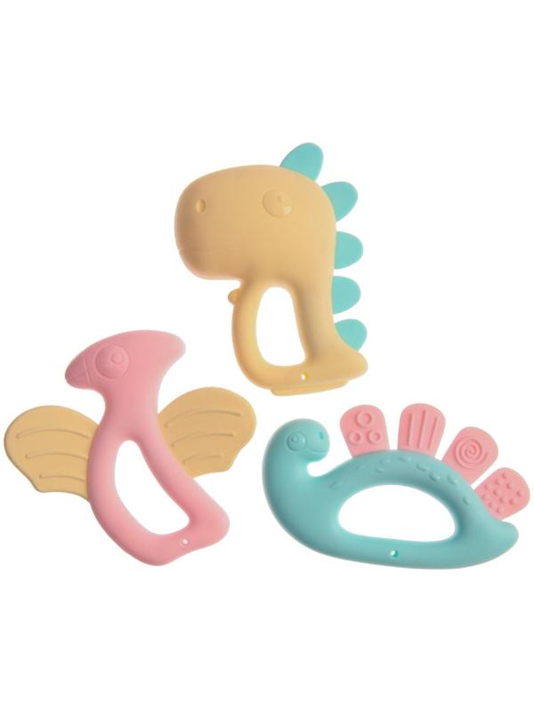 Набор погремушек «Динозаврики», 6шт.