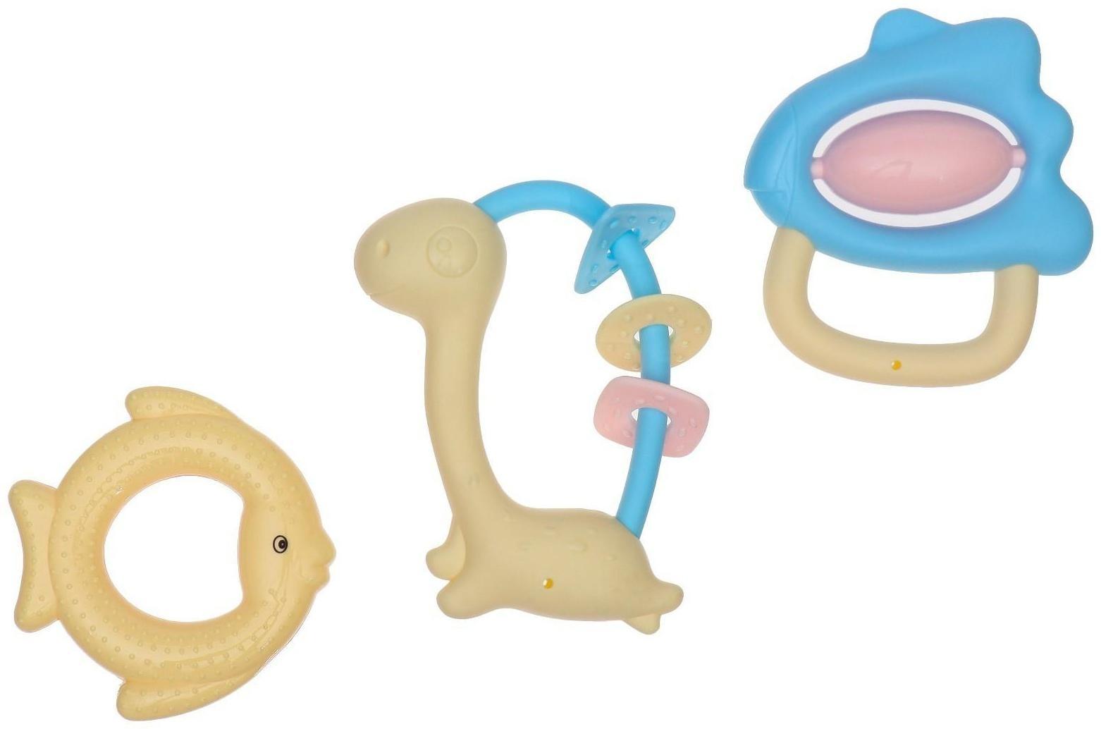 Набор погремушек «Дино», 6шт