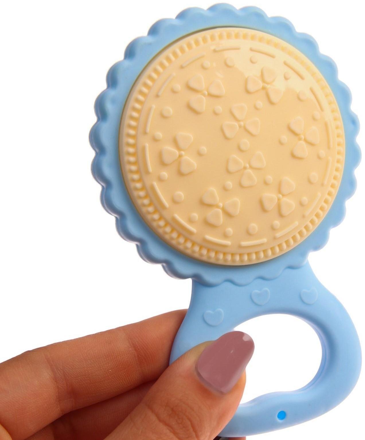 Набор погремушек и прорезывателей «Нежность», 7шт