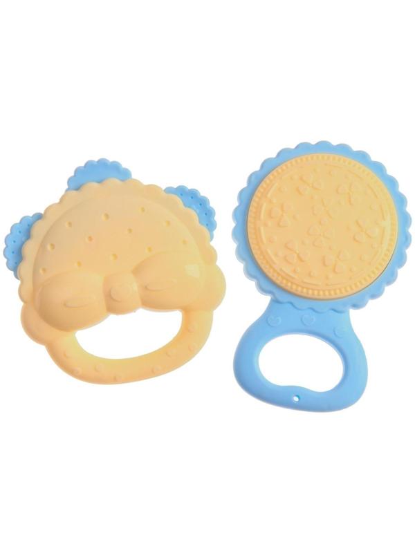 Набор погремушек и прорезывателей «Нежность», 7шт