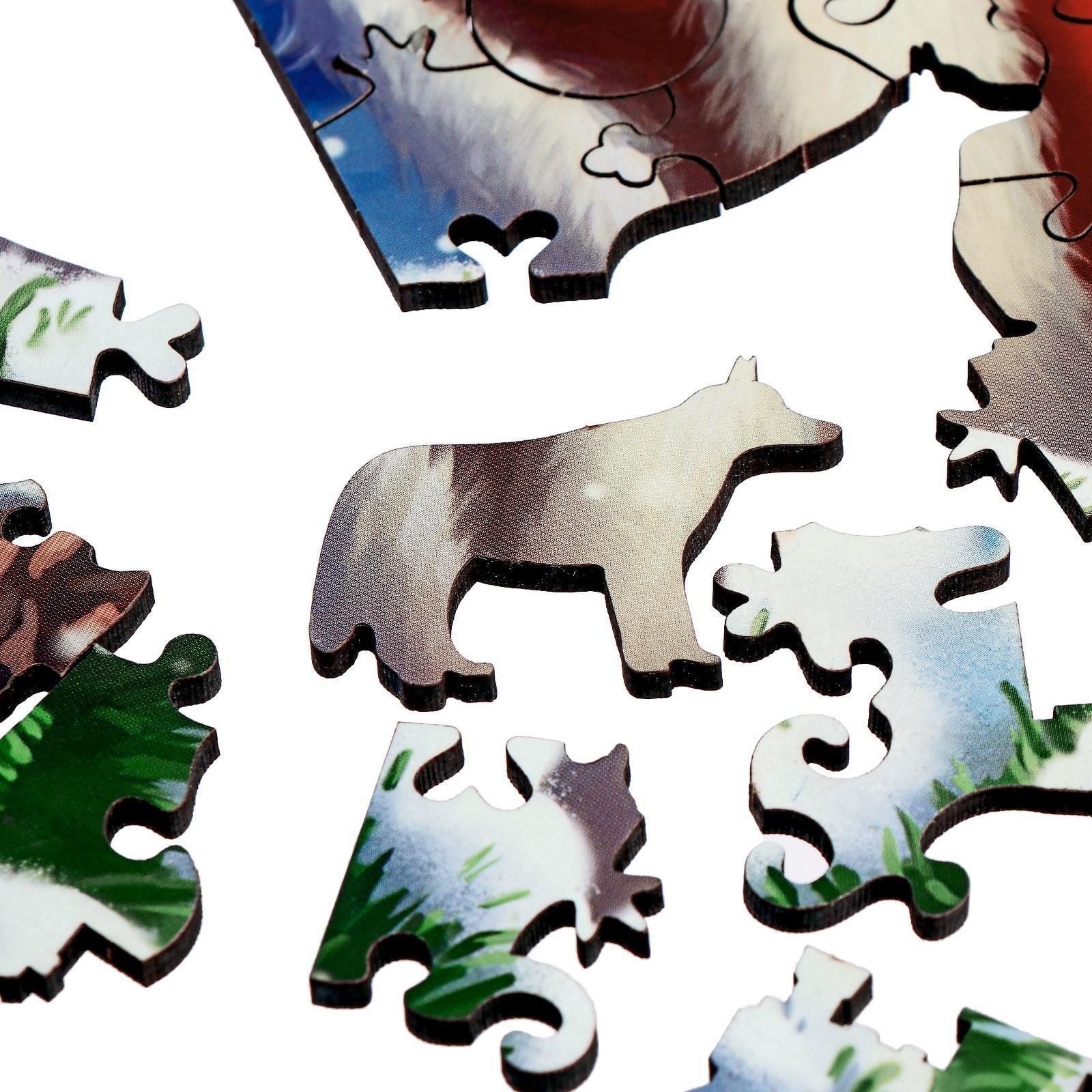 Пазл фигурный «Волшебство Нового года»