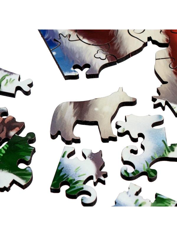 Пазл фигурный «Волшебство Нового года»