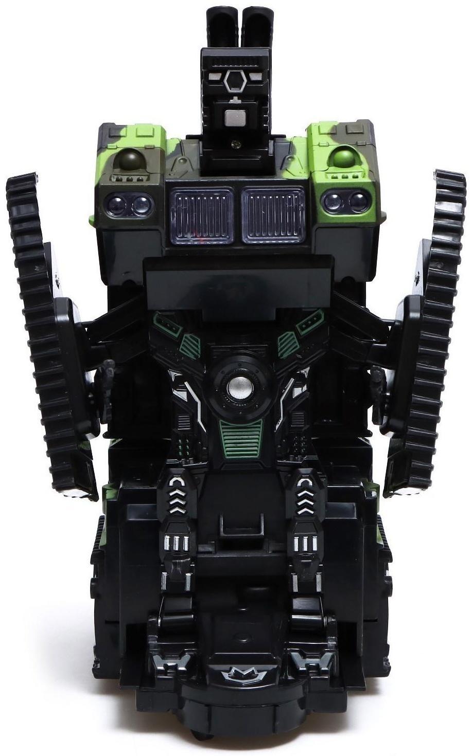 Робот «Роботанк», трансформируется, световые и звуковые эффекты