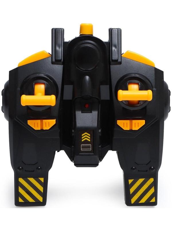 Экскаватор радиоуправляемый «Стройка», подвижный ковш, работает от аккумулятора