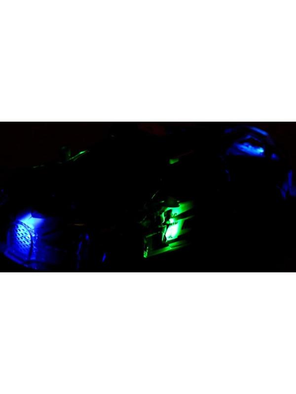 Машина «Crazy race, полиция», русская озвучка, свет, работает от батареек, цвет белый