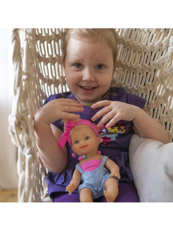 Качели «Карамельки» с пупсом, 22 см