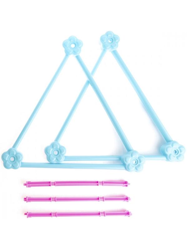 Качели «Карамельки» с пупсом, 22 см