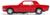 Машина металлическая «Мустанг», инерционная, масштаб 1:32, цвет красный