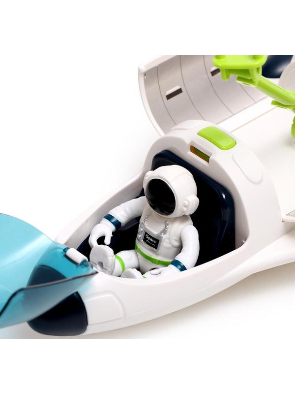 Игровой набор «Исследование космоса», 3в1: станция, шаттл, луноход