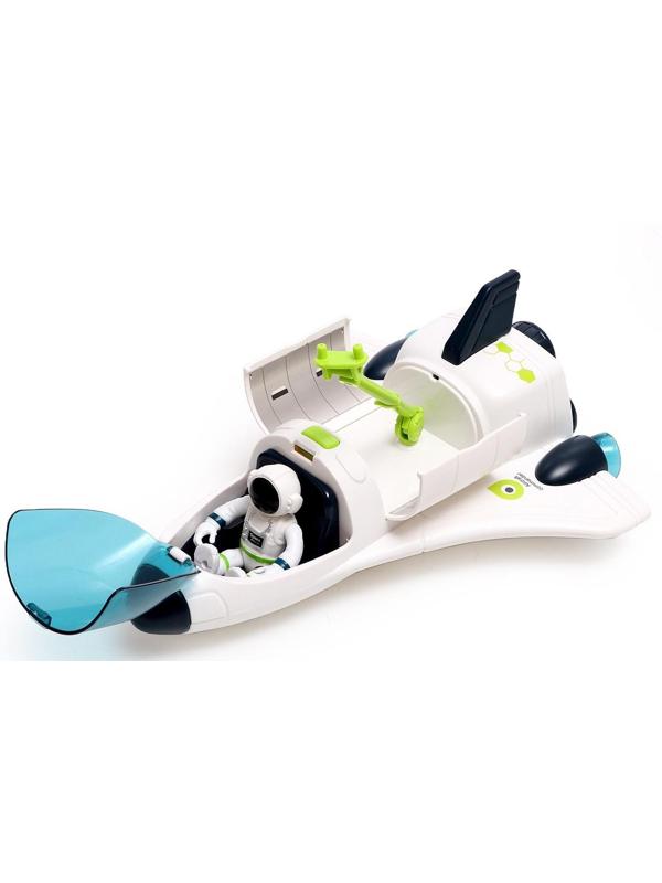 Игровой набор «Исследование космоса», 3в1: станция, шаттл, луноход