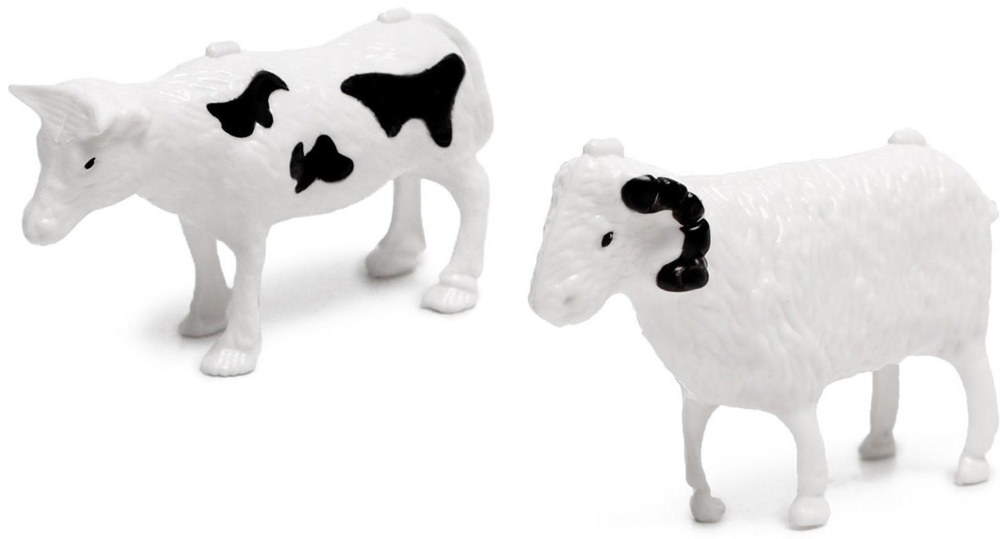 Трактор инерционный «Фермер», с прицепом и животными