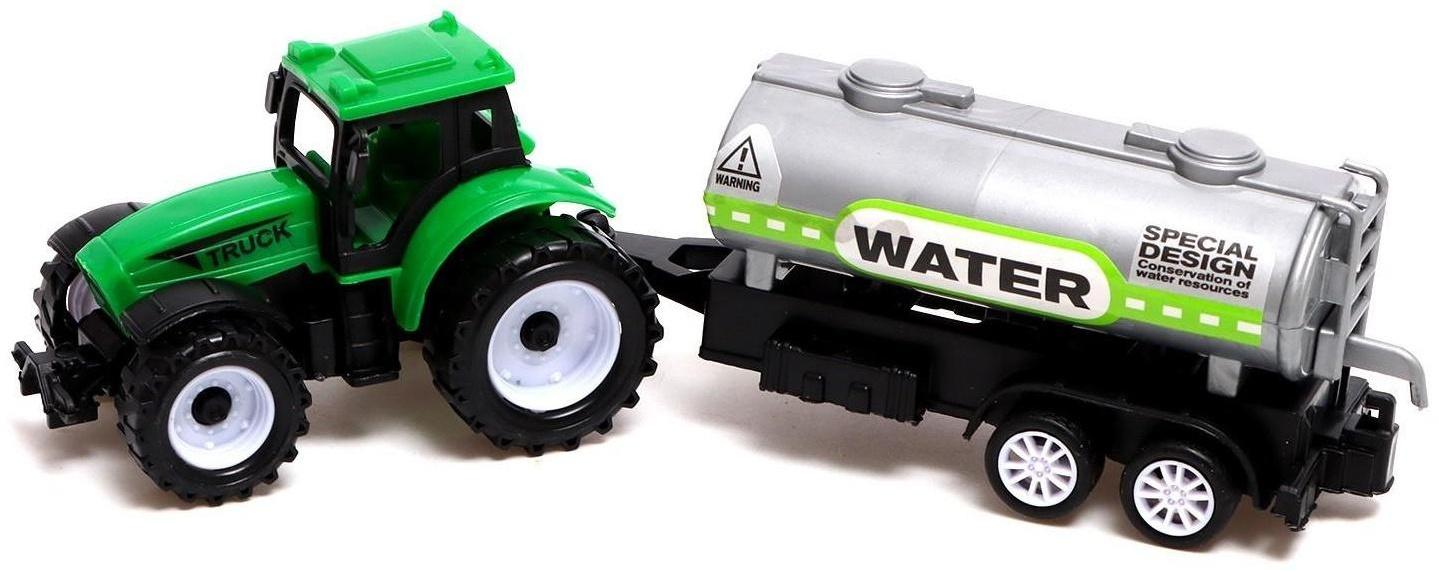 Трактор инерционный «Фермер», с прицепом