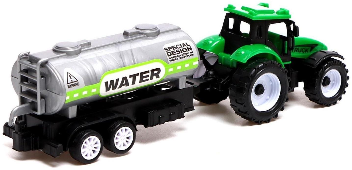 Трактор инерционный «Фермер», с прицепом