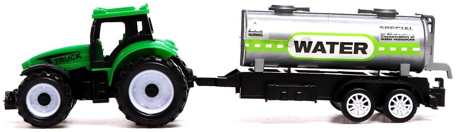 Трактор инерционный «Фермер», с прицепом