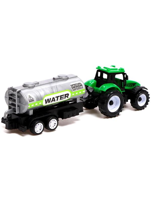 Трактор инерционный «Фермер», с прицепом