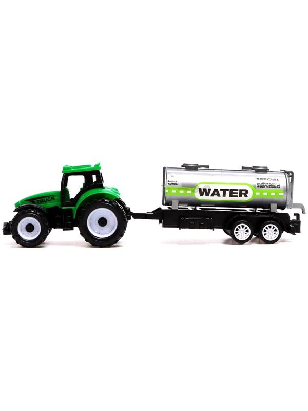 Трактор инерционный «Фермер», с прицепом