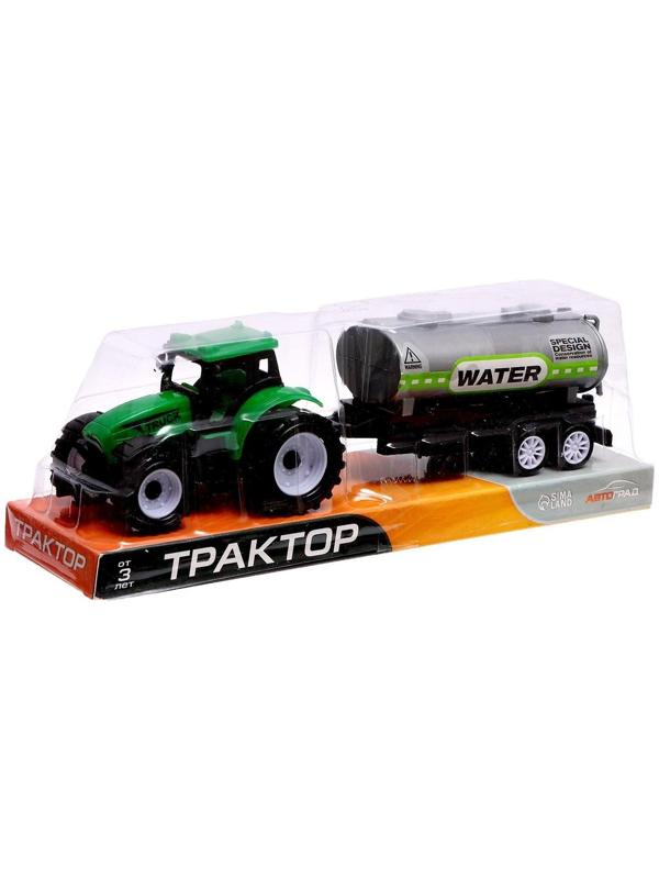 Трактор инерционный «Фермер», с прицепом