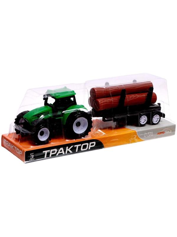 Трактор инерционный «Фермер», с прицепом