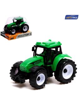 Трактор инерционный «Фермер», цвет зелёный