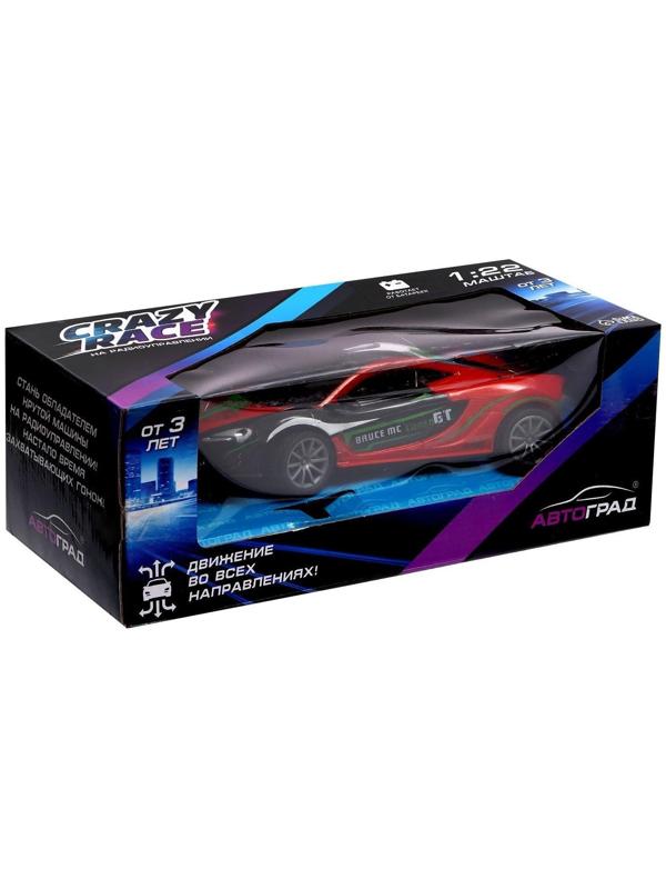 Машина радиоуправляемая «Шоукар», работает от батареек, цвет красный