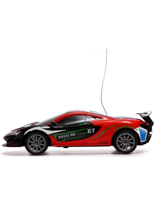 Машина радиоуправляемая «Шоукар», работает от батареек, цвет красный