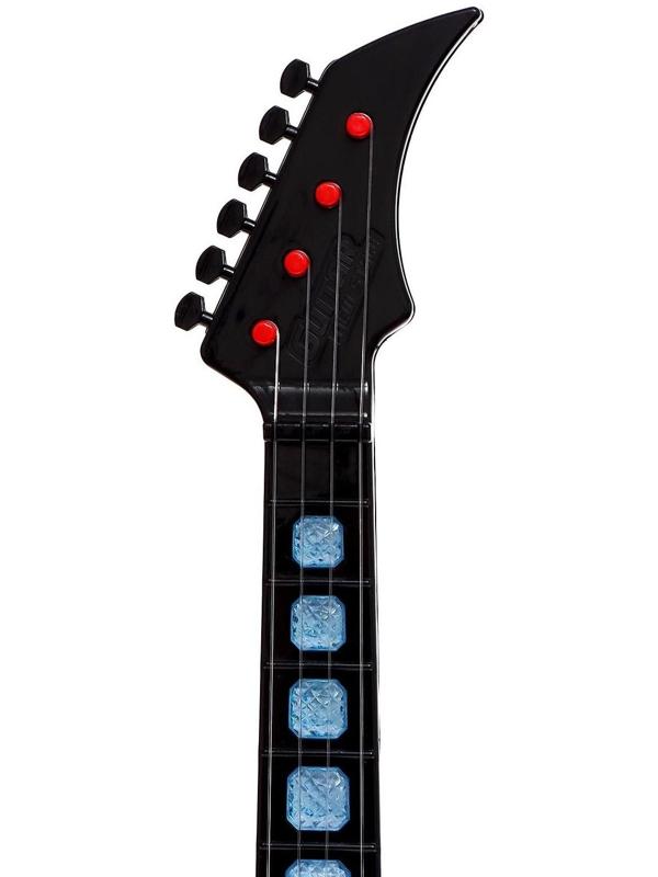 Гитара музыкальная, световые и звуковые эффекты