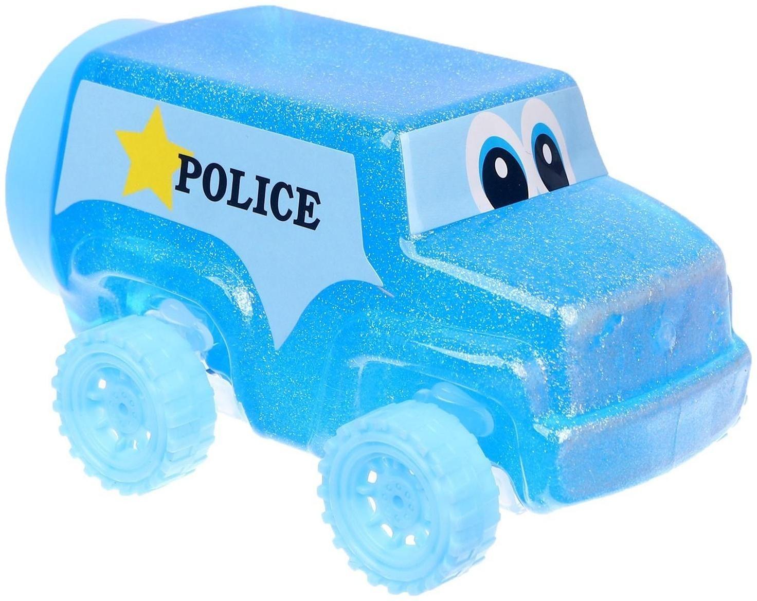 Лизун «Полиция», цвета МИКС
