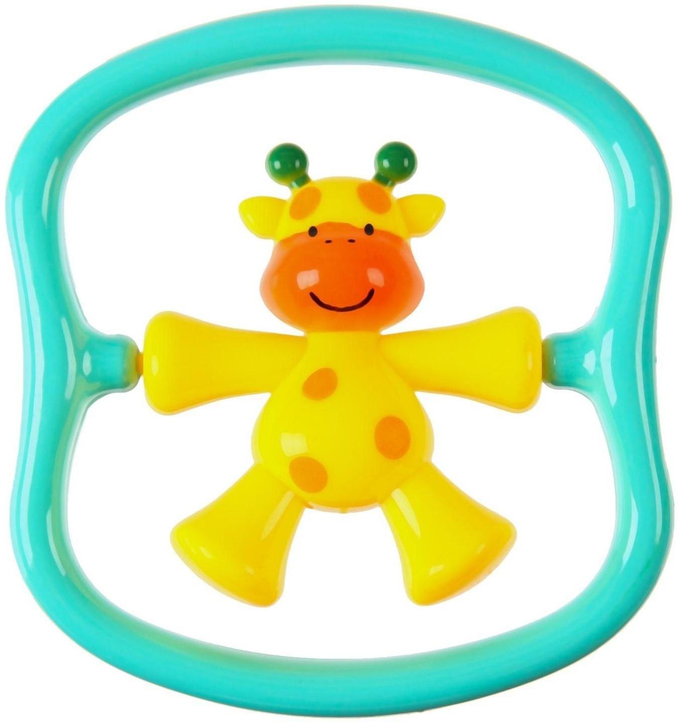Погремушка «Жирафик», цвет МИКС