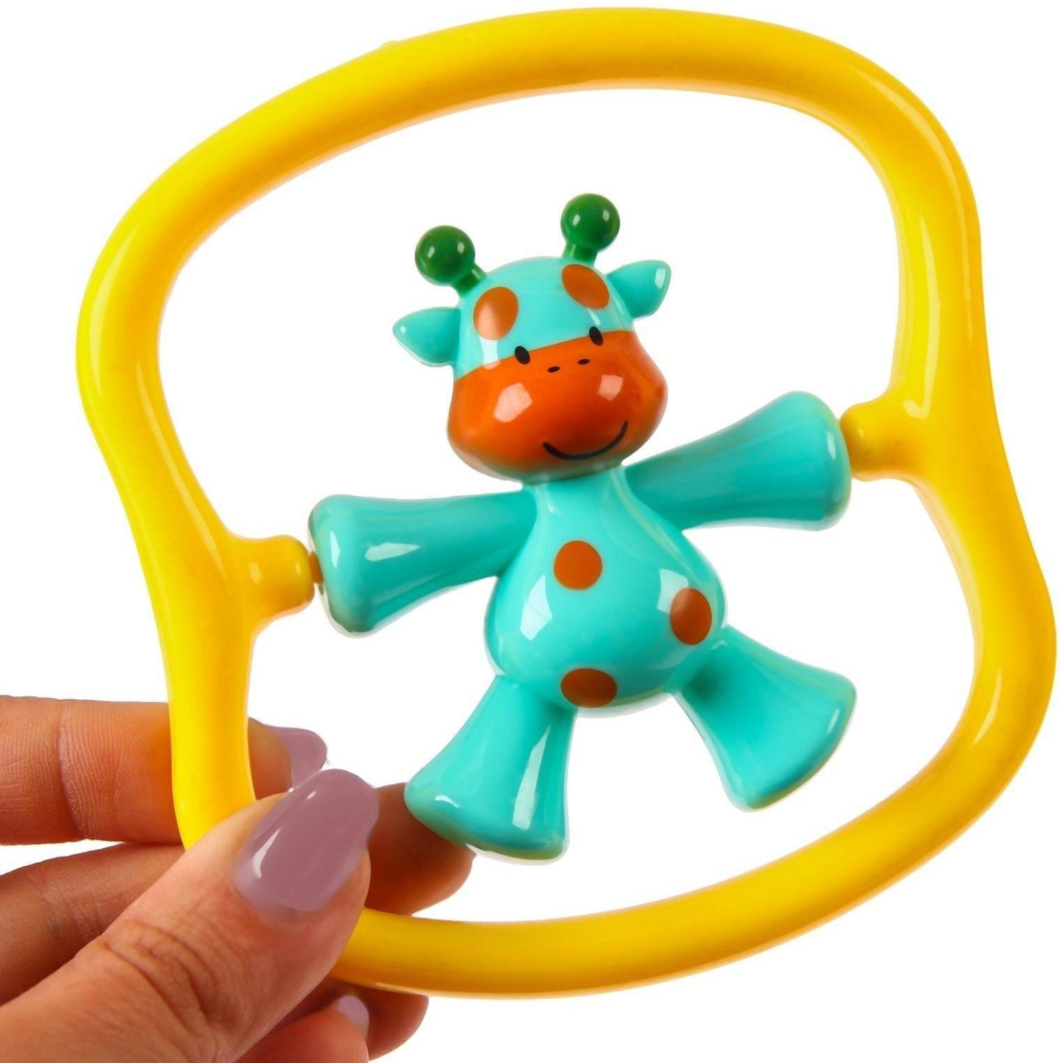 Погремушка «Жирафик», цвет МИКС