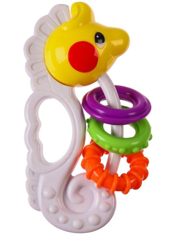 Погремушка «Морской конек» удобная ручка