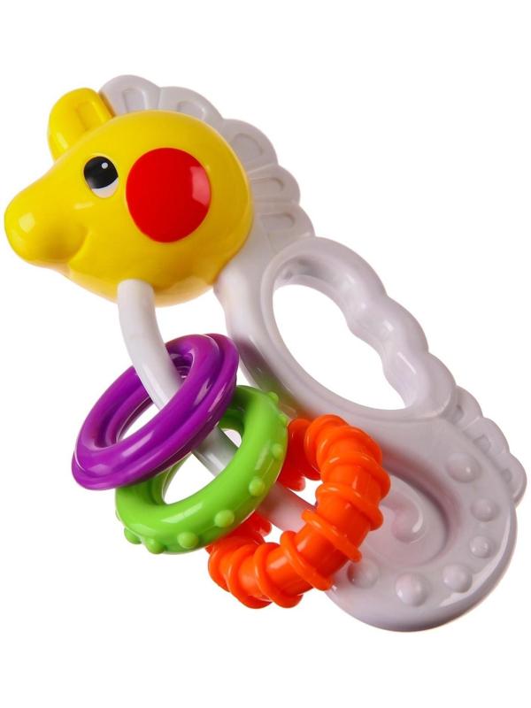 Погремушка «Морской конек» удобная ручка